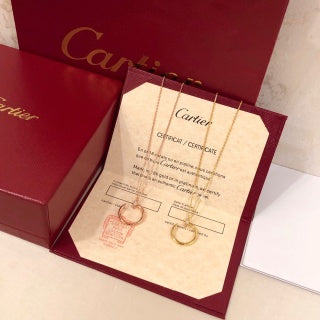 Cartier Cercle Delicate Halo Necklace