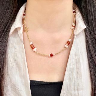 Chanel Summer Beaded Charm Necklace