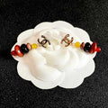 Chanel Bohemian Color Bead CC Bracelet