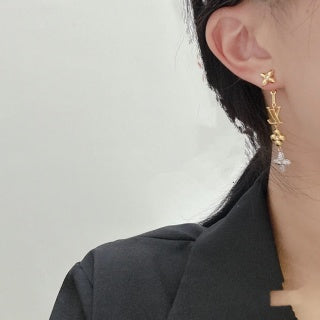 Louis Vuitton Blossom Star Drop Stud Earrings