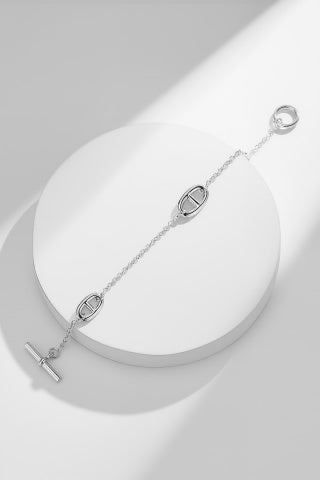 Hermès Circular Link Toggle Chain Bracelet
