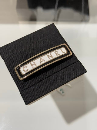 Chanel Logo Barrette Hair Clip – Elegant Luxury Fashion Accessory
