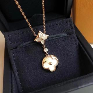 Louis Vuitton Blossom Flower Pendant Necklace