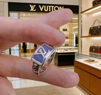 Louis Vuitton Rainbow Monogram Band Ring
