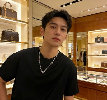 Louis Vuitton Rainbow Blossom Chain Necklace