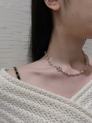 Chanel Pearl Chain CC Necklace – Elegant Luxury Fashion Jewelry