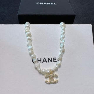 Chanel Timeless Pearl Signature CC Necklace