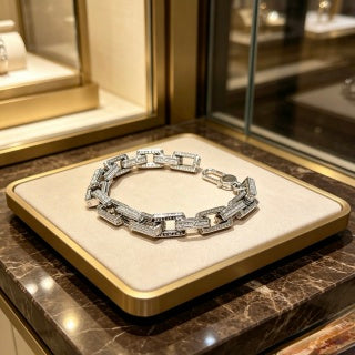 Bvlgari Serpenti Geometric Diamond Bracelet – Modern Italian Luxury Jewelry