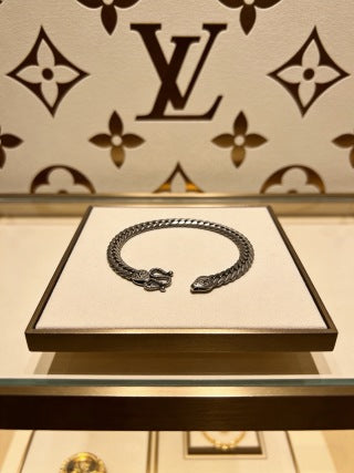 Louis Vuitton Serpent Twist Cuff Bracelet