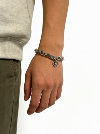 Louis Vuitton Monogram Link Charm Bracelet