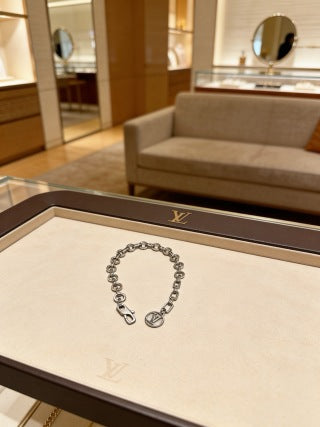 Louis Vuitton Monogram Link Charm Bracelet