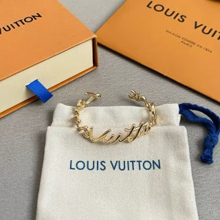 Louis Vuitton Golden Wave Cuff Bracelet