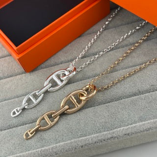 Hermès Equestrian Link Chain Necklace