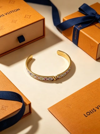 Louis Vuitton Multicolor Monogram Open Cuff Bracelet