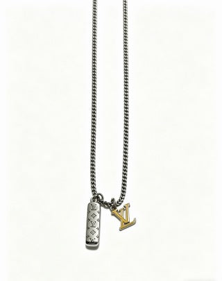 Louis Vuitton Iconic Duo Tag Necklace