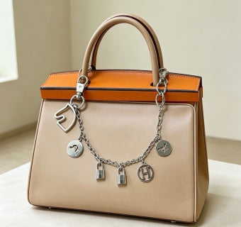Hermès Heritage Charm Link Necklace