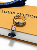 Louis Vuitton Monogram Charm Stack Band Ring